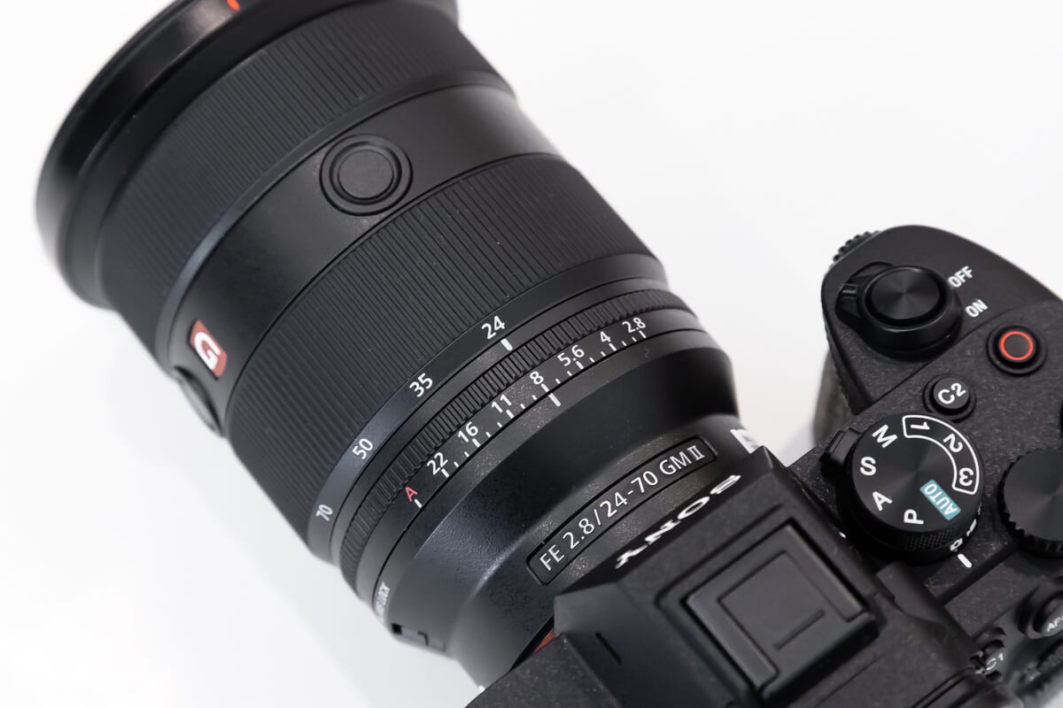 SONY FE 24-70mm F2.8 GM II 絞りリング